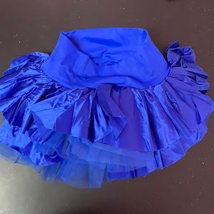 Dance Costume Tutu Shorts Attached Tulle Skirt